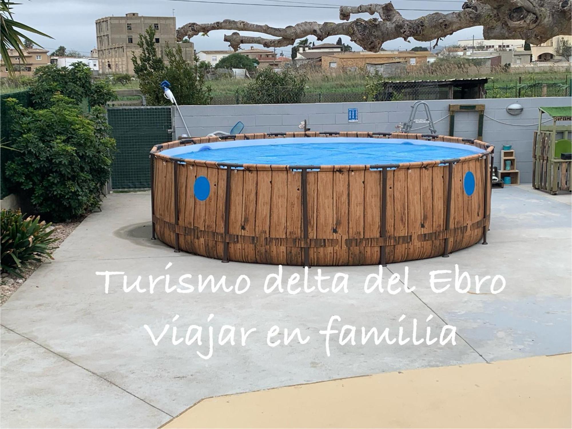 Casa Enric , Con Zona Infantil, Piscina Y Parking Privado Casa de hóspedes Deltebre Exterior foto